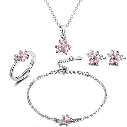 Arbour -4-piece jewelry set | Silver and Gold