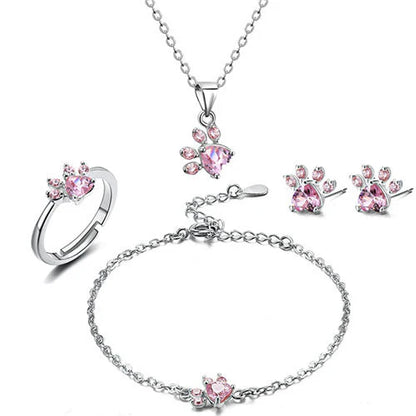 Arbour -4-piece jewelry set | Silver and Gold