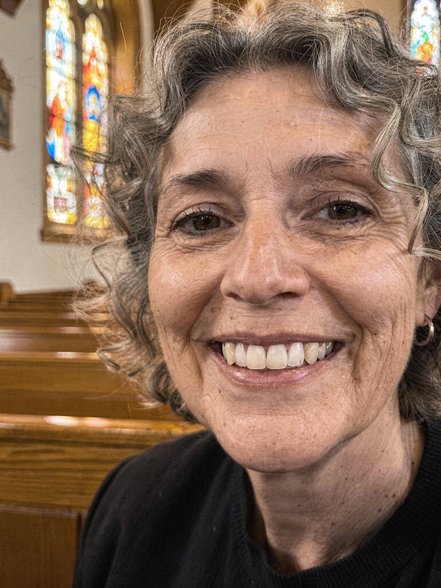 GenciVie selfie femme 57ans eglise Quebec