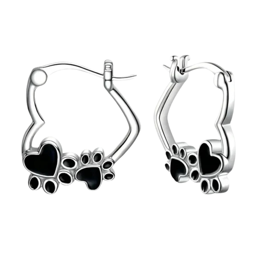 Hensley - Huggie-Creoles with heart & paw | Silver