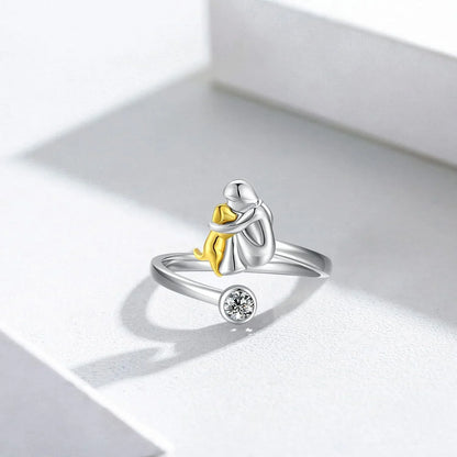 Hayley - Adjustable hundred | Silver and gold