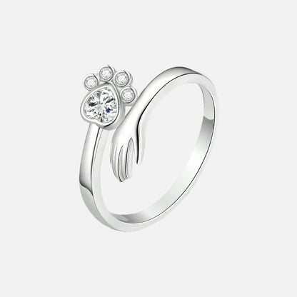 Tenley  - Adjustable ring made of 925 silver