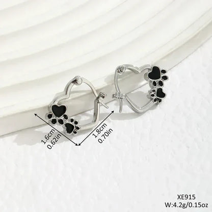 Hensley - Huggie-Creoles with heart & paw | Silver