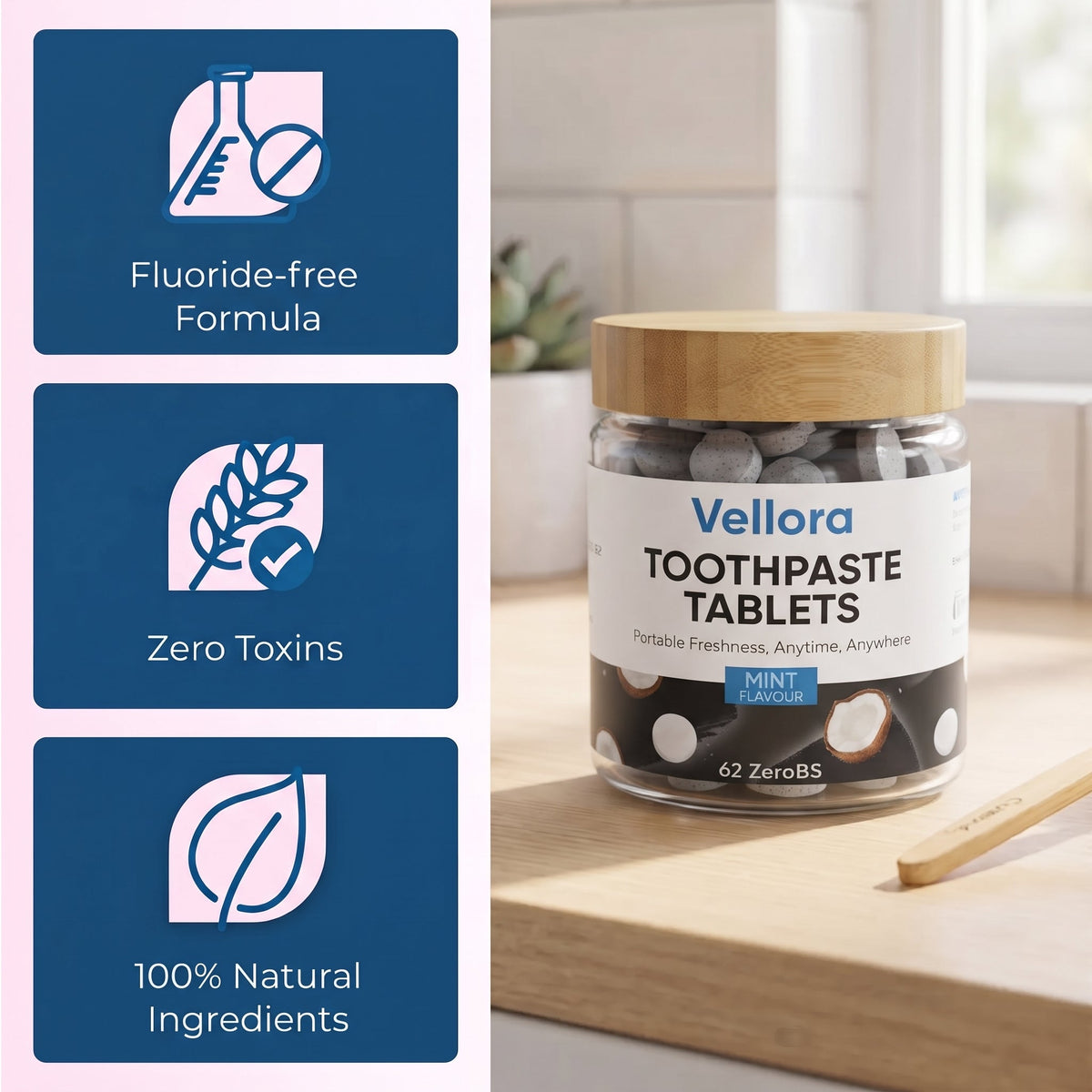 Vellora Toothpaste Tablets