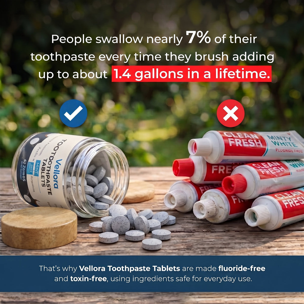 Vellora Toothpaste Tablets