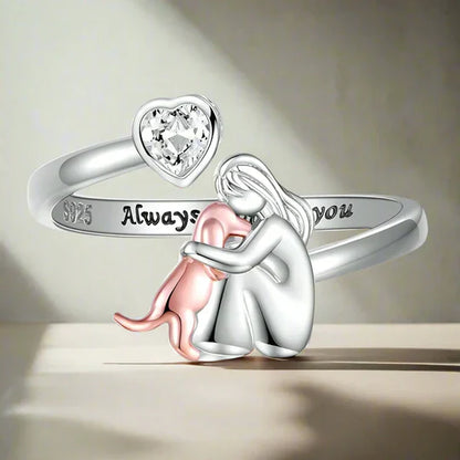 Mya - adjustable dog from 925 silver | Silver